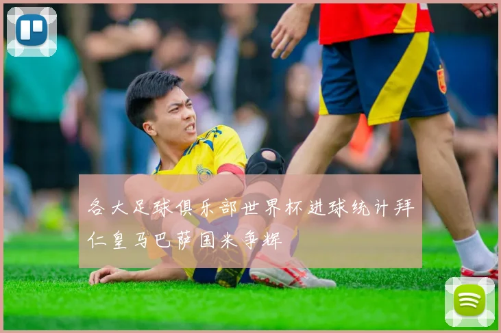 各大足球俱乐部世界杯进球统计拜仁皇马巴萨国米争辉